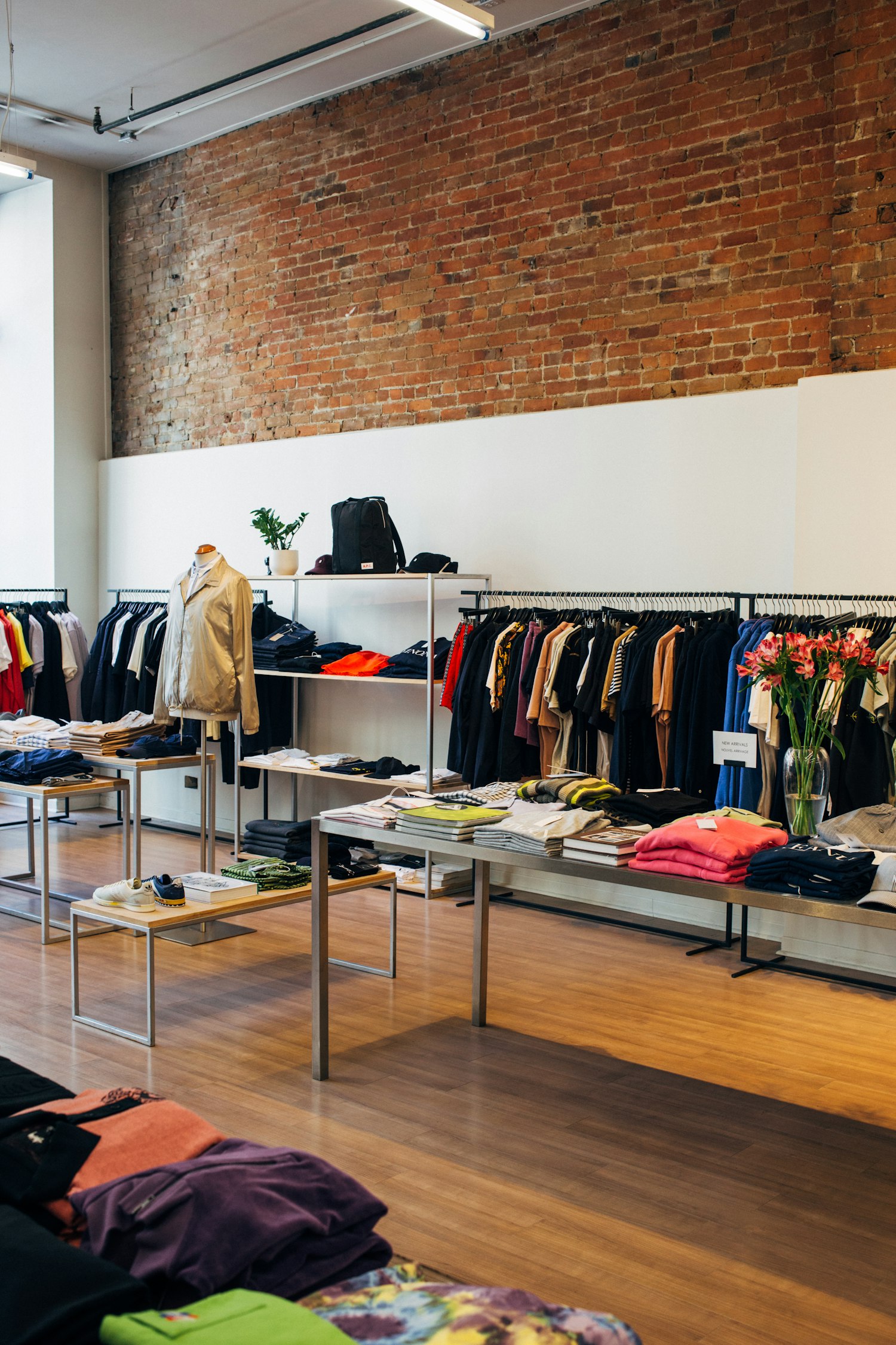 Nieuwe stukken uit de collectie in de winkel